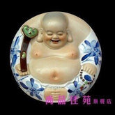 INPHIC-手繪如意佛像彌勒佛 陶瓷器雕塑 現代家居裝飾工藝品擺飾擺設